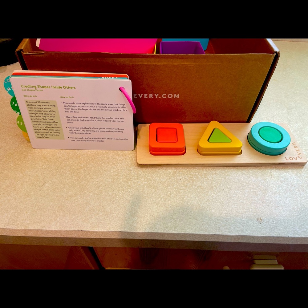 Lovevery Geo Shapes Puzzle